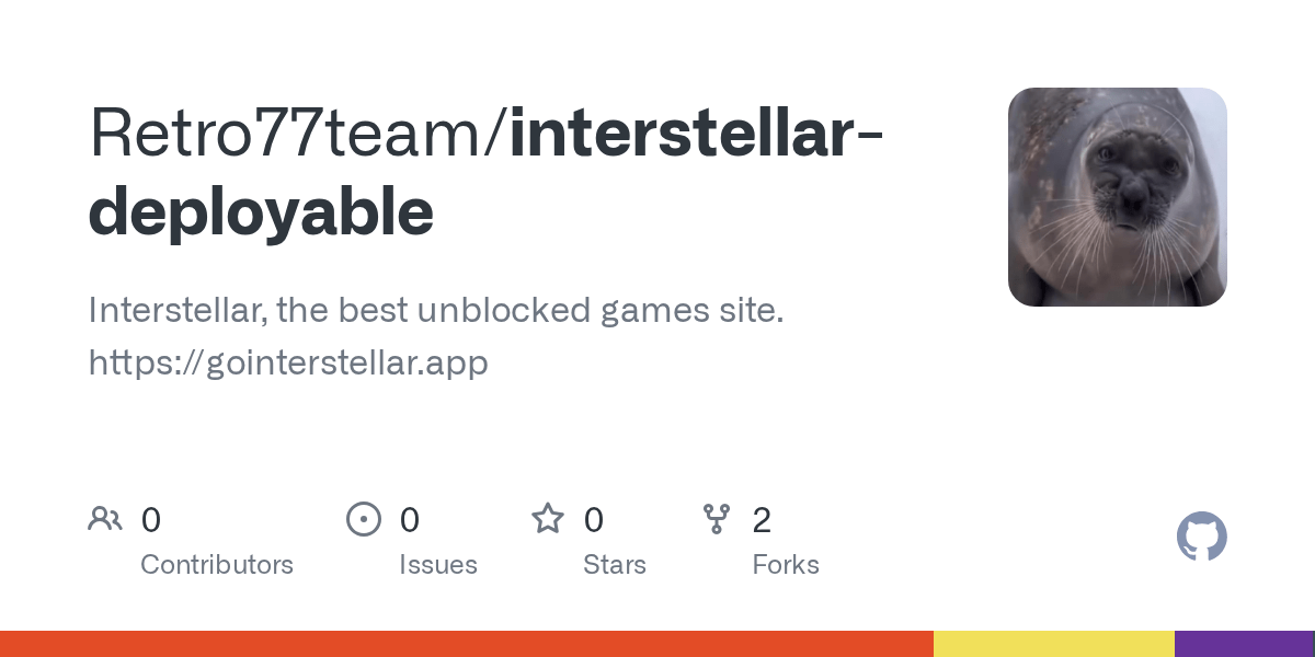 GitHub Retro77team/interstellardeployable Interstellar, the best