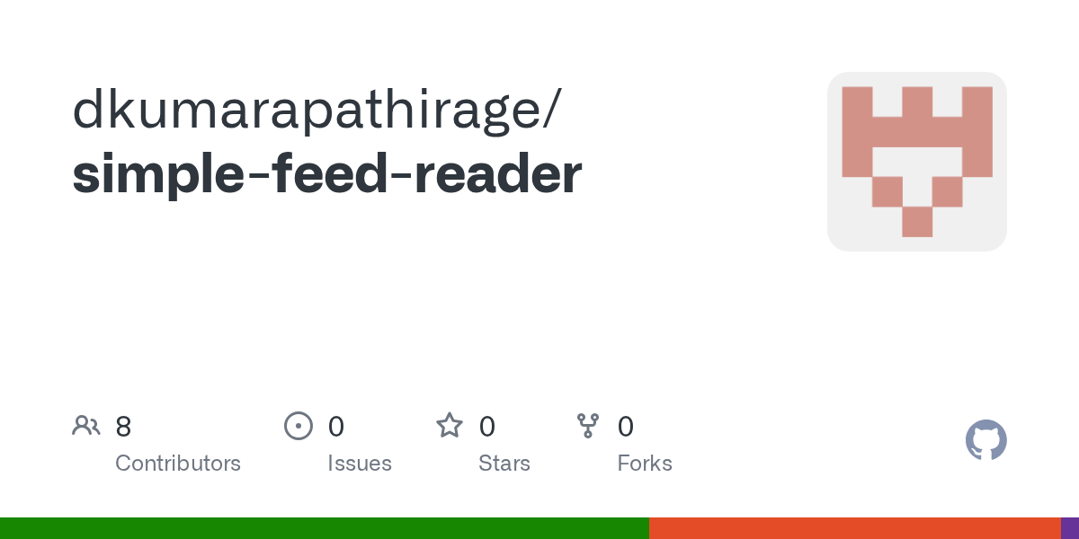 GitHub dkumarapathirage/simplefeedreader