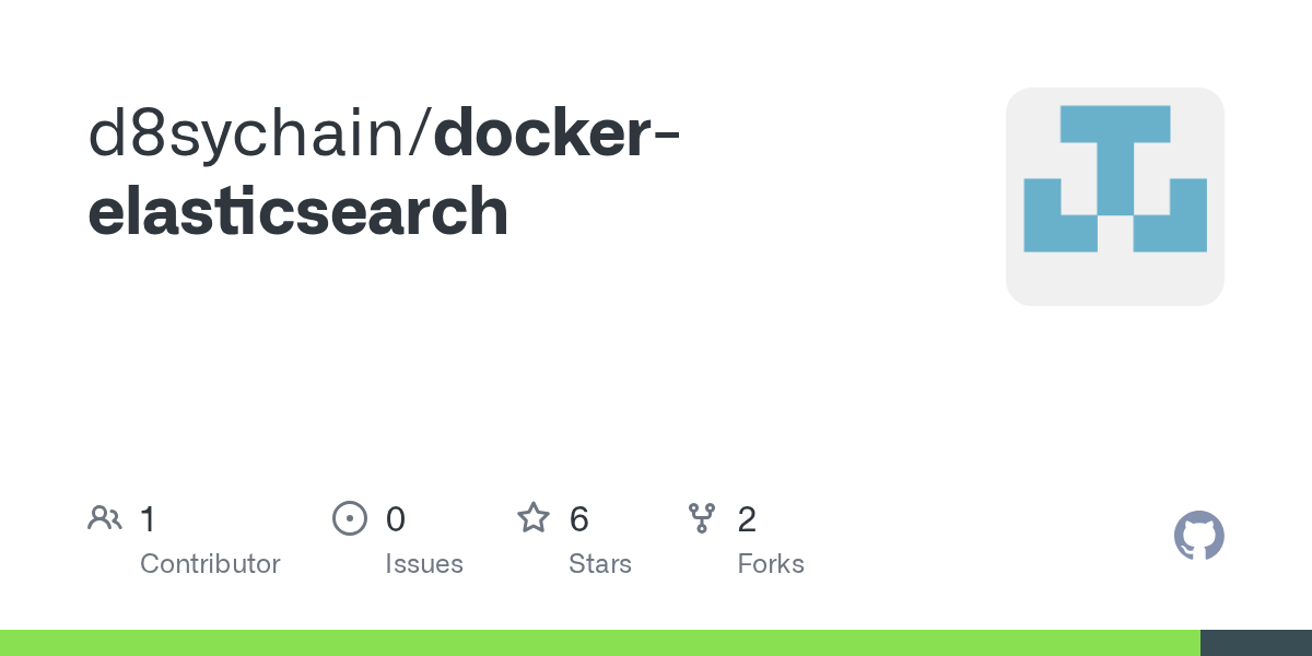 GitHub d8sychain/dockerelasticsearch