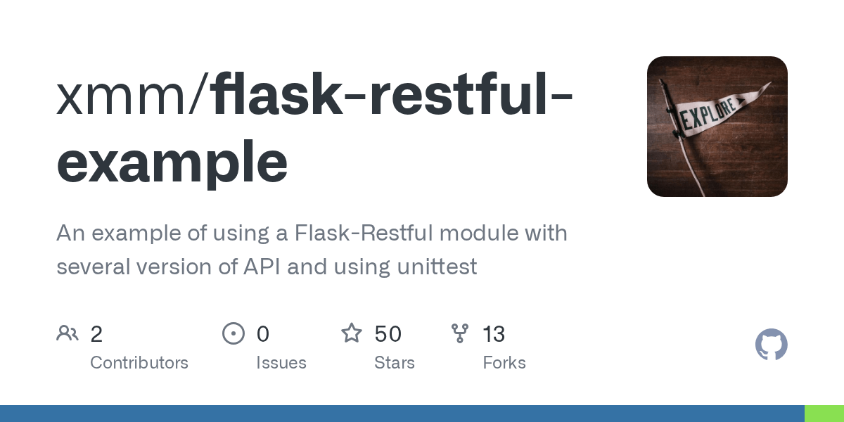 GitHub xmm/flaskrestfulexample An example of using a FlaskRestful
