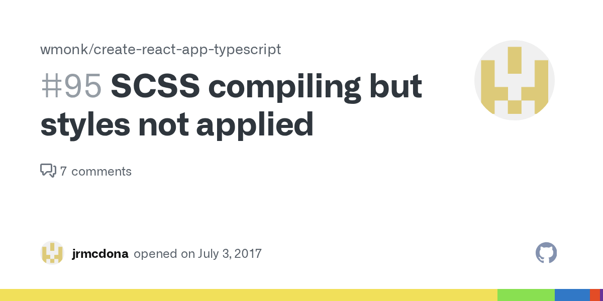 SCSS compiling but styles not applied · Issue 95 · wmonk
