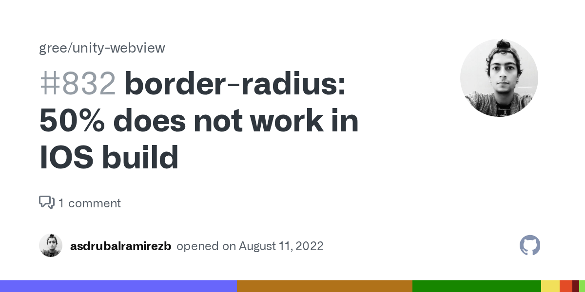 borderradius 50 does not work in IOS build · Issue 832 · gree/unity