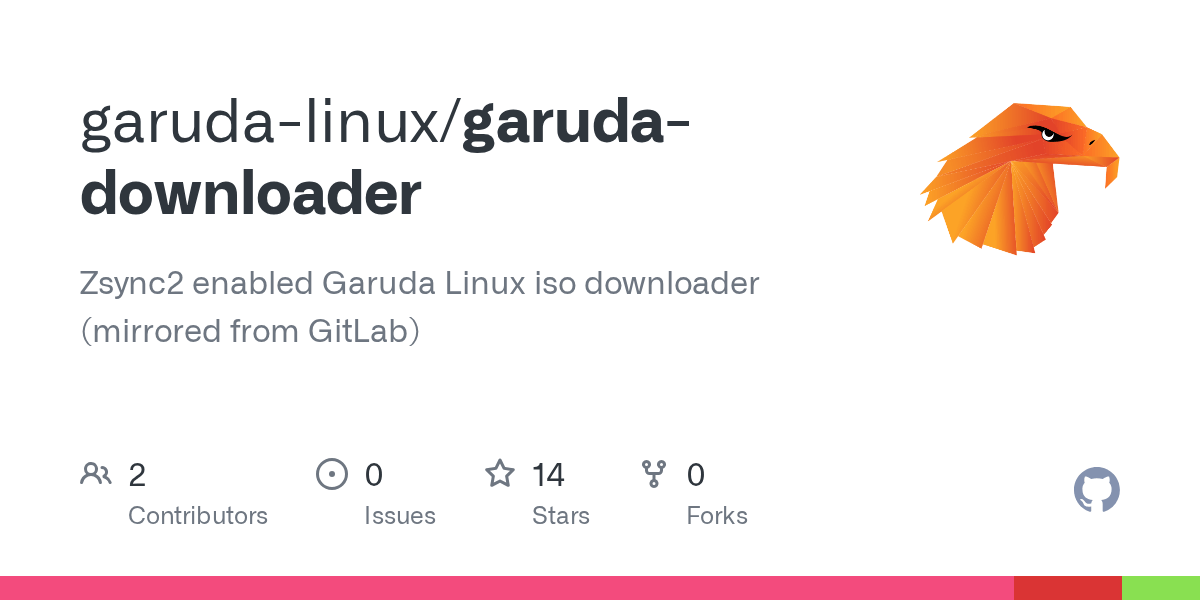 GitHub garudalinux/garudadownloader Zsync2 enabled Garuda Linux