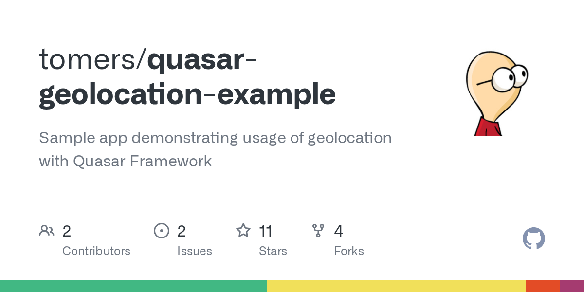 GitHub tomers/quasargeolocationexample Sample app demonstrating
