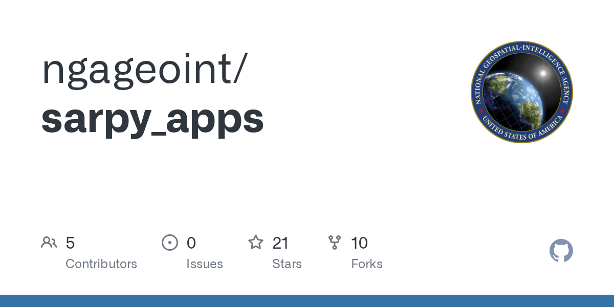 GitHub ngageoint/sarpy_apps