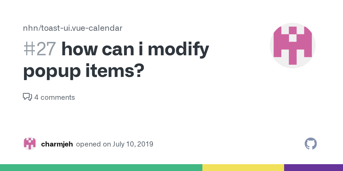 how can i modify popup items? · Issue 27 · nhn/toastui.vuecalendar