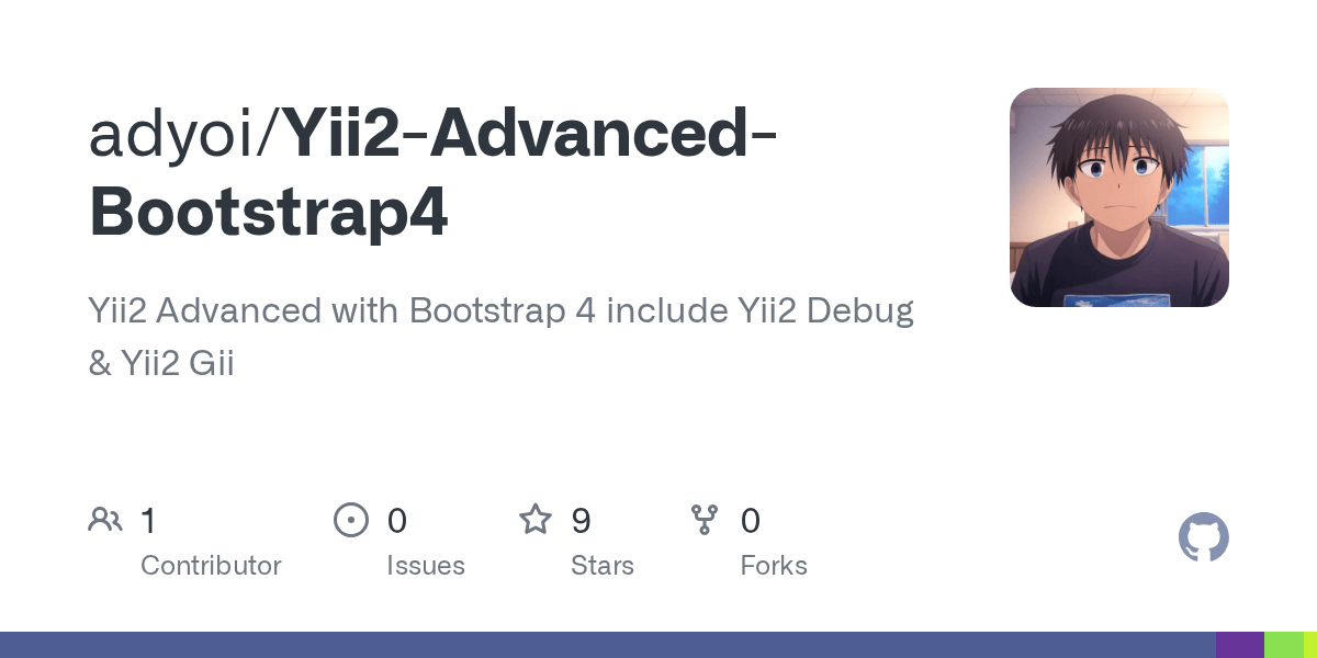GitHub adyoi/Yii2AdvancedBootstrap4 Yii2 Advanced with Bootstrap 4