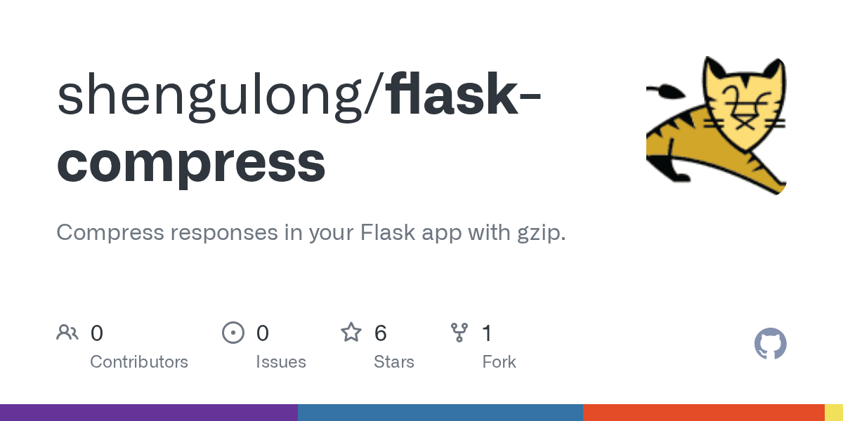 GitHub Compress responses in your Flask