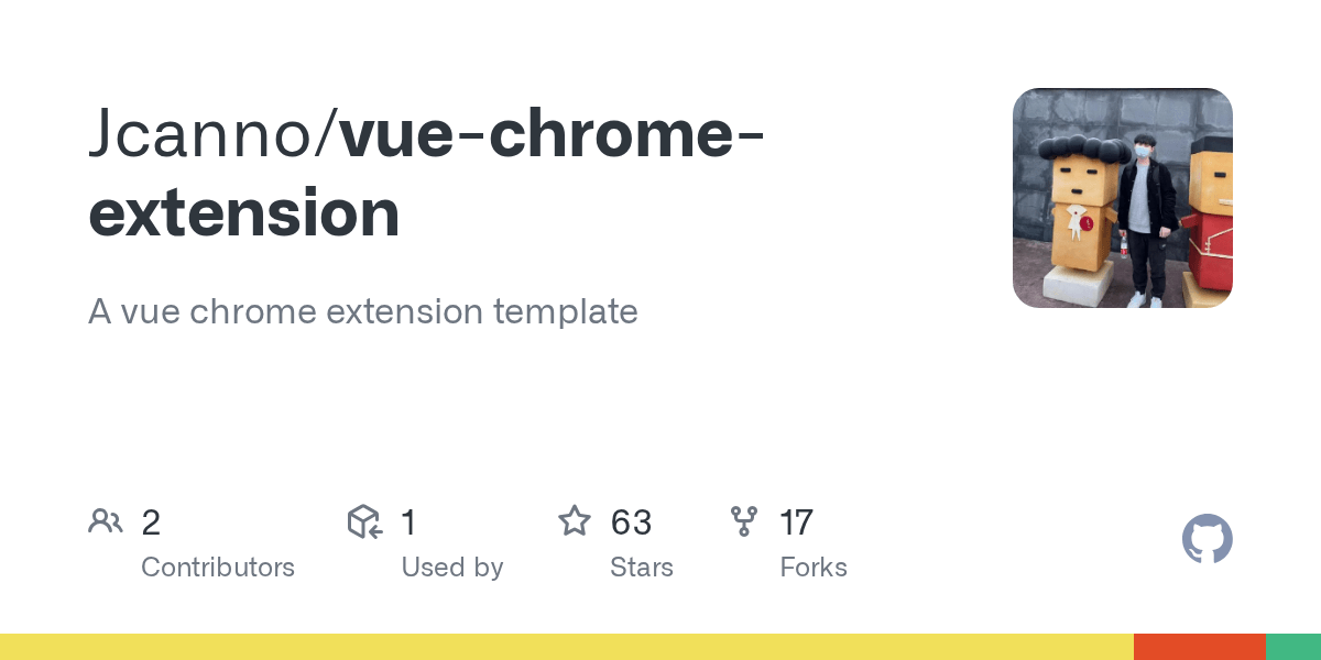 GitHub Jcanno/vuechromeextension A vue chrome extension template