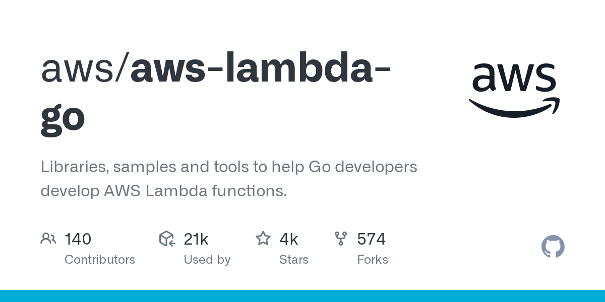awslambdago/snsevent.json at main · aws/awslambdago · GitHub