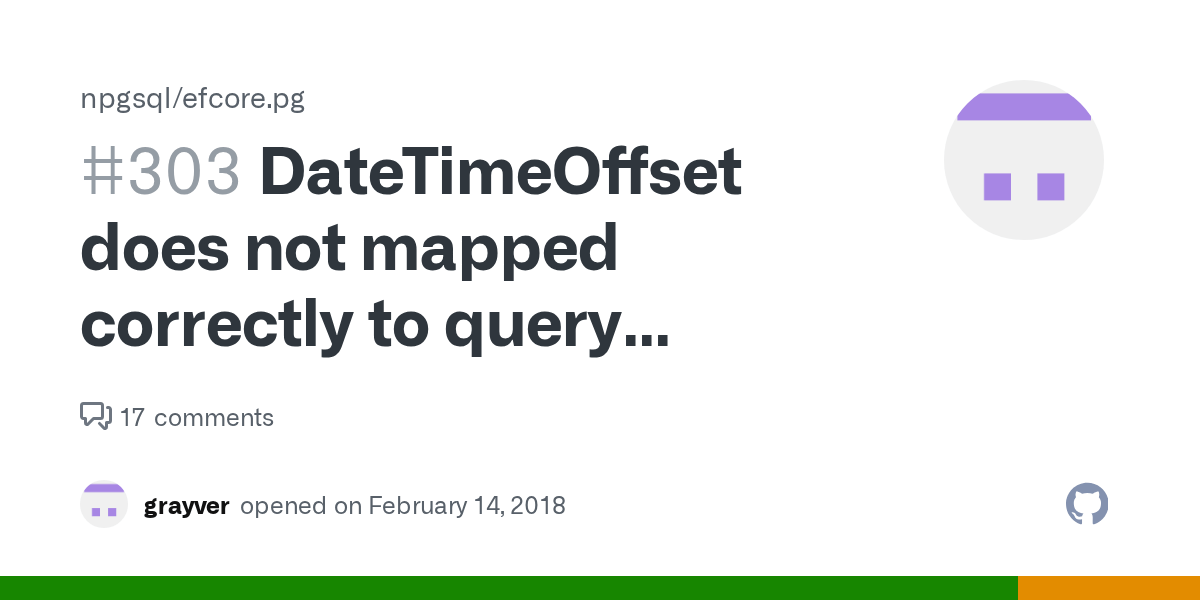 DateTimeOffset does not mapped correctly to query parameter · Issue