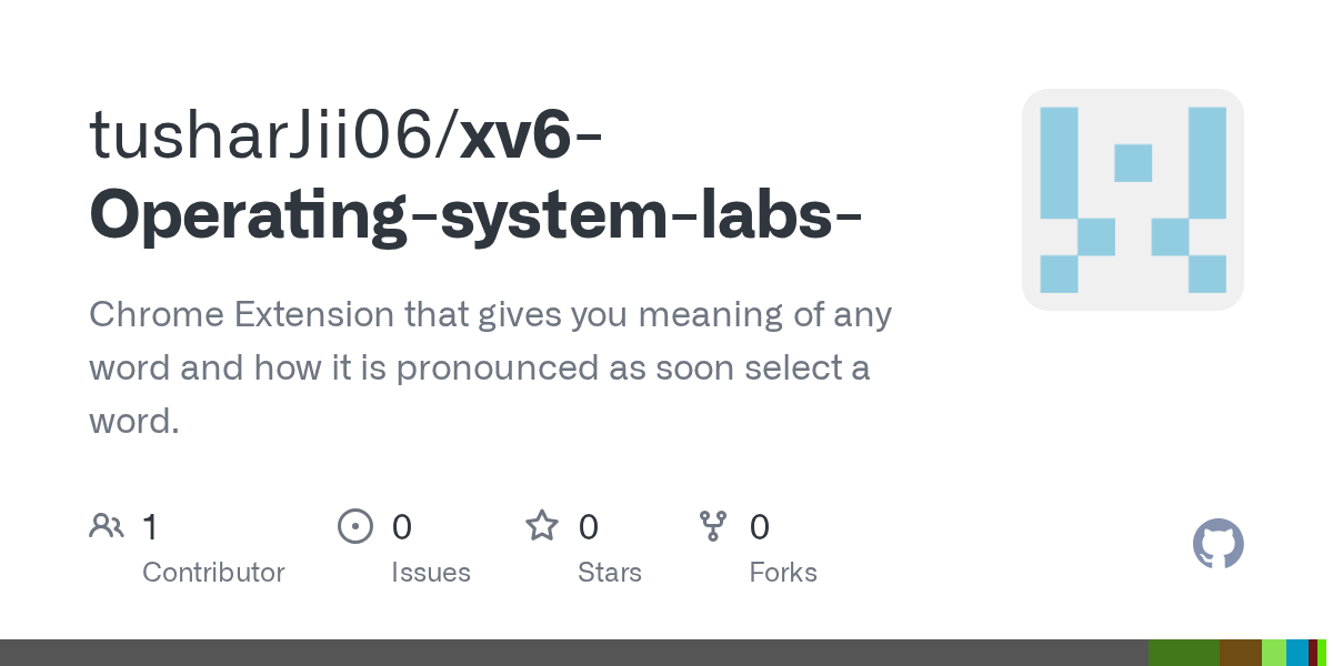 GitHub tusharJii06/WordMeaningExtension Chrome Extension that