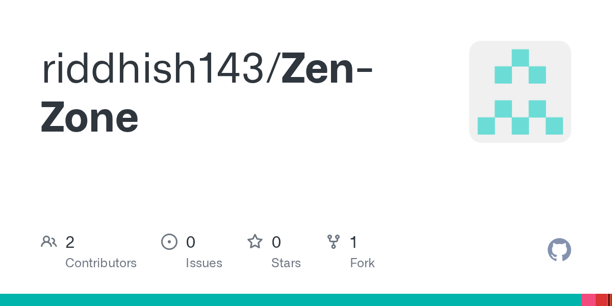 GitHub riddhish143/ZenZone