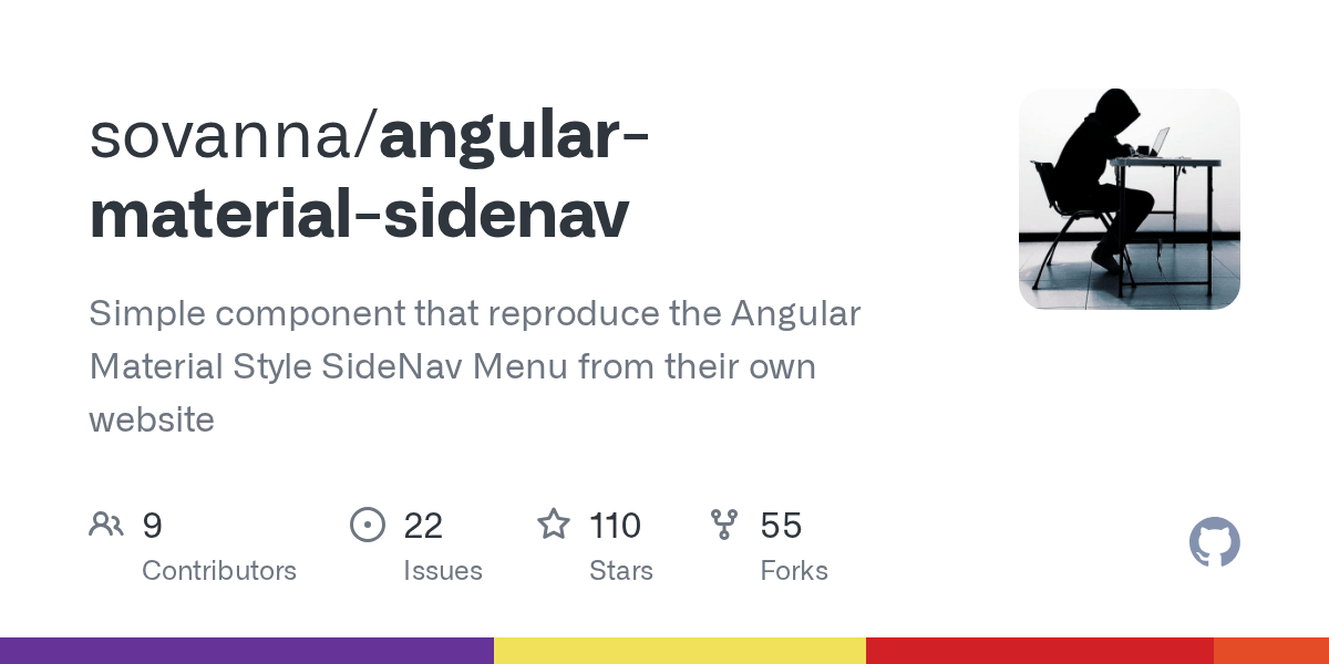 GitHub sovanna/angularmaterialsidenav Simple component that