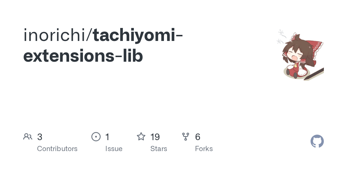 GitHub inorichi/tachiyomiextensionslib