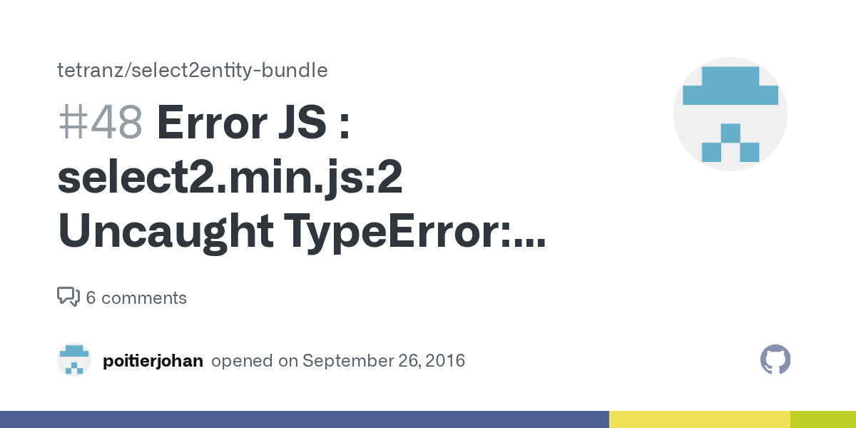 Error JS select2.min.js2 Uncaught TypeError Cannot read property 'slice' of undefined
