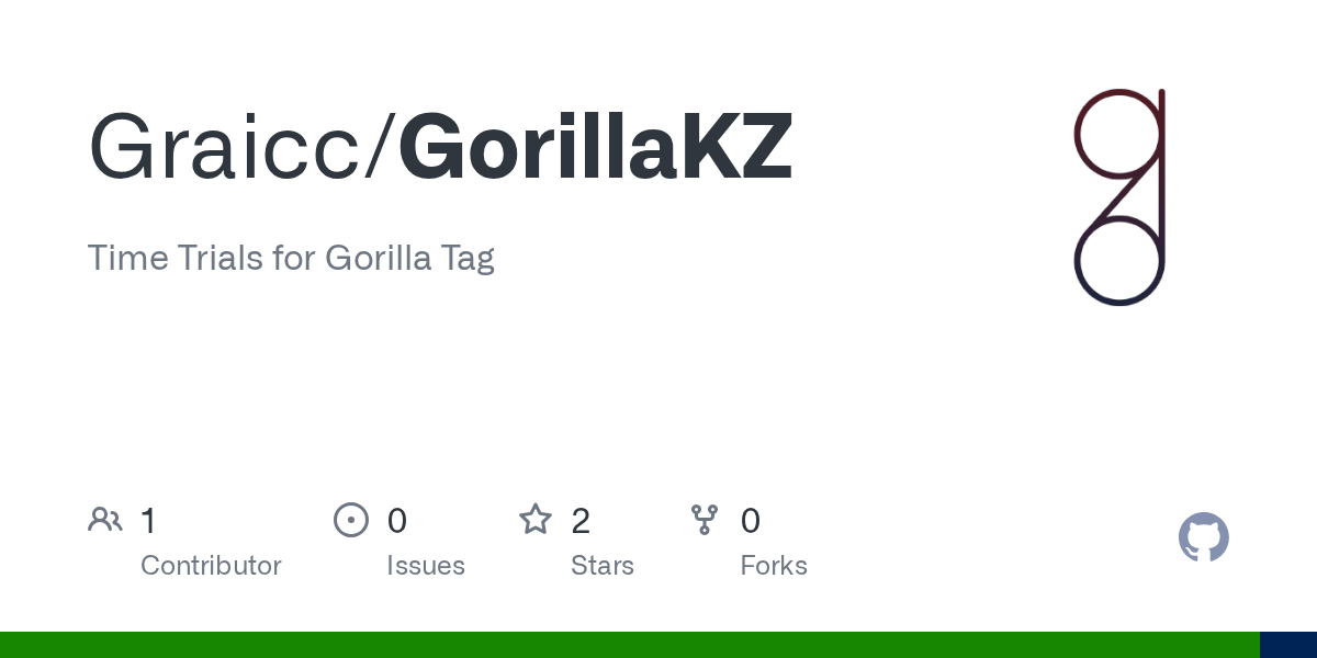 GitHub Graicc/GorillaKZ Full stack time trails mod for Gorilla Tag