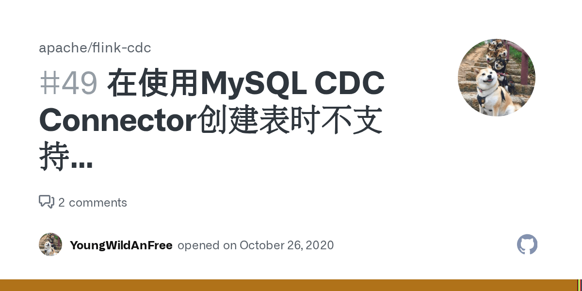 在使用MySQL CDC Connector创建表时不支持debezium.snapshot.mode配置怎么回事 · Issue 49