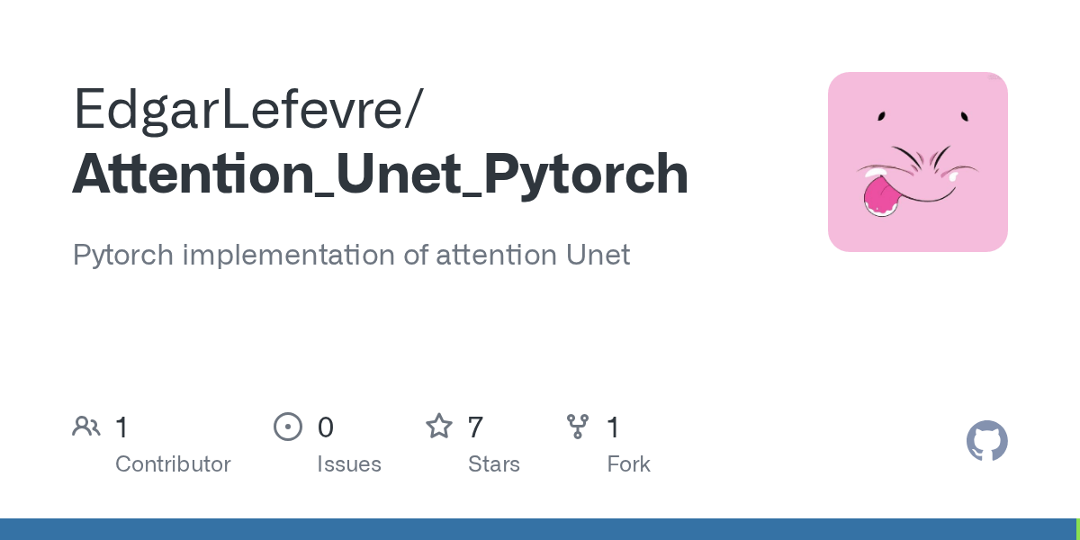 GitHub Pytorch implementation of