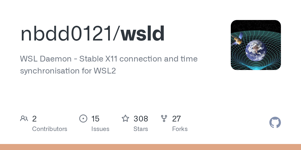 GitHub nbdd0121/wsld WSL Daemon Stable X11 connection and time
