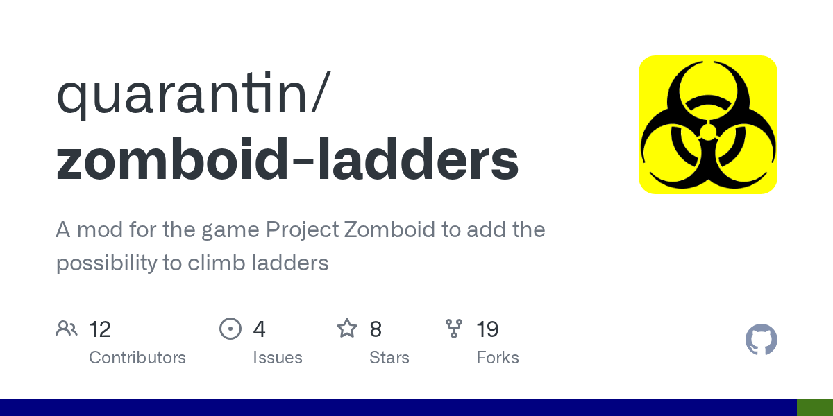 GitHub quarantin/zomboidladders A mod for the game Project Zomboid