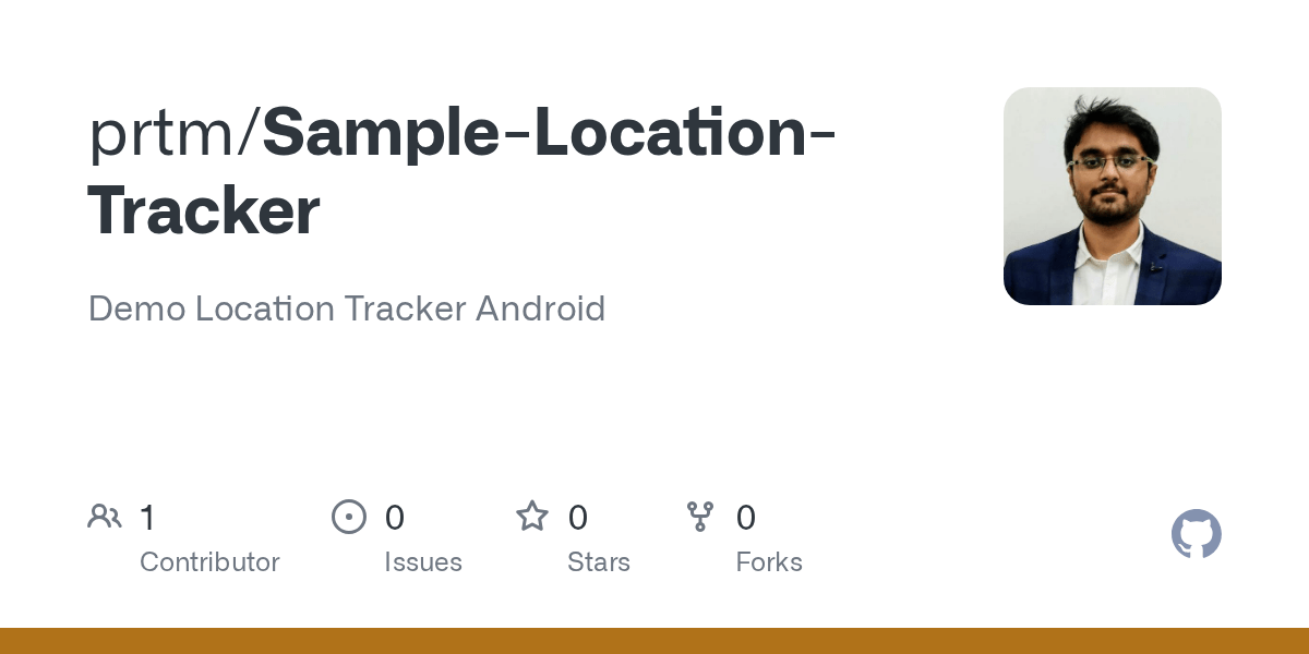 GitHub prtm/SampleLocationTracker Demo Location Tracker Android