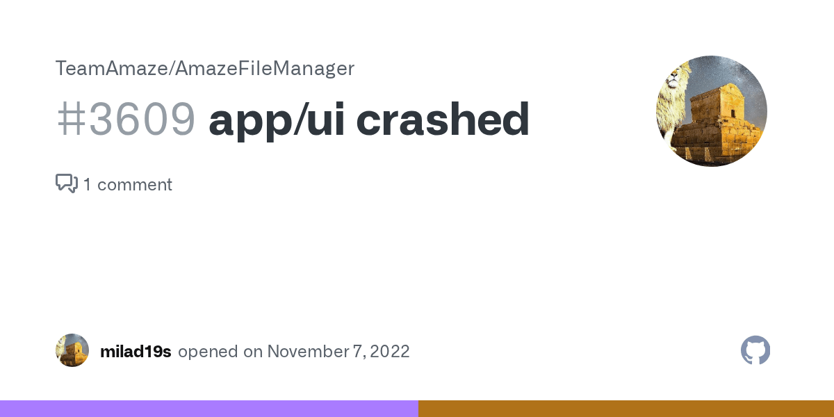 app/ui crashed · Issue 3609 · TeamAmaze/AmazeFileManager · GitHub