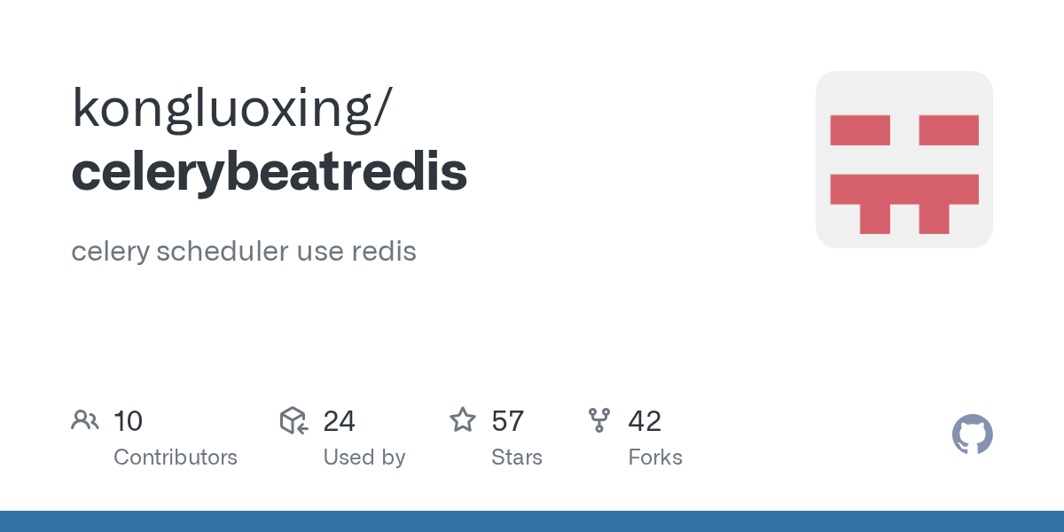 GitHub kongluoxing/celerybeatredis celery scheduler use redis