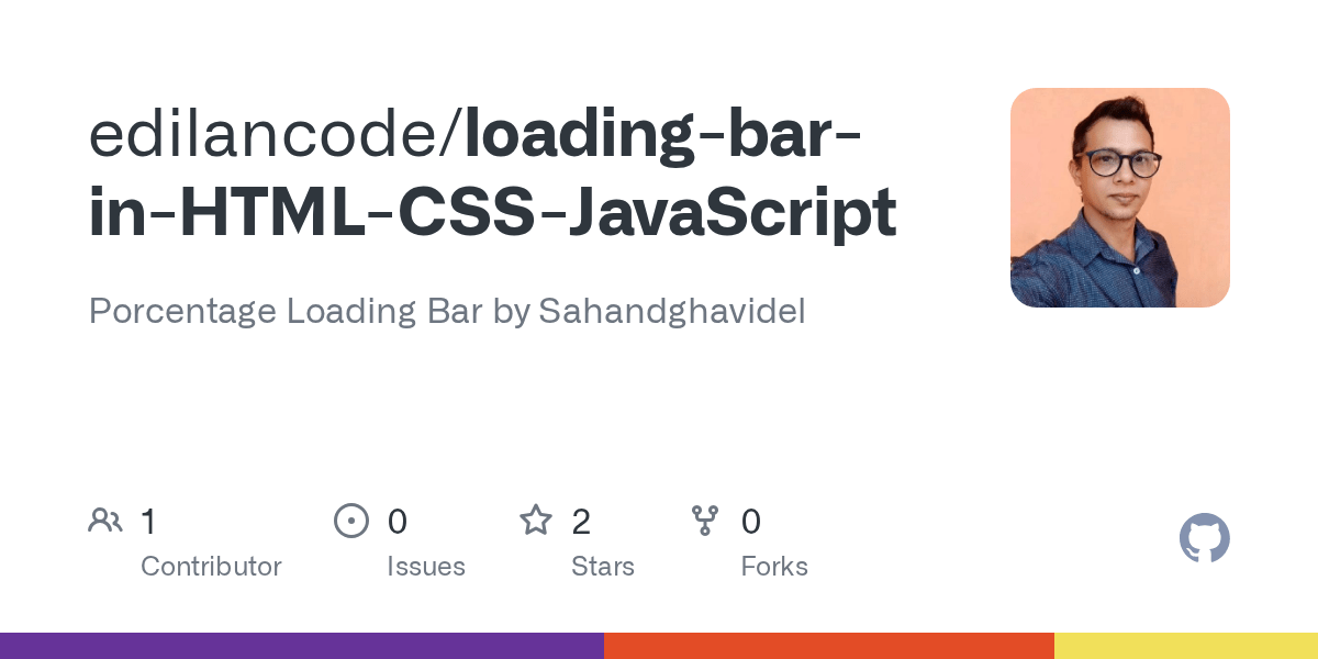 loadingbarinHTMLCSSJavaScript/index.html at main · edilancode