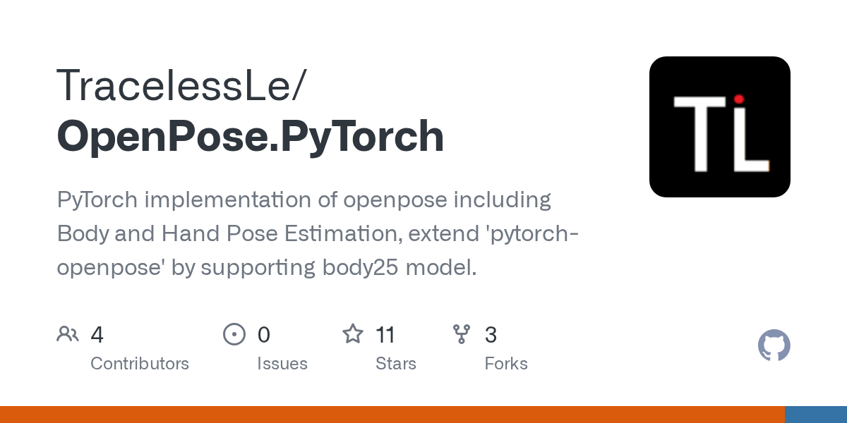GitHub TracelessLe/OpenPose.PyTorch PyTorch implementation of