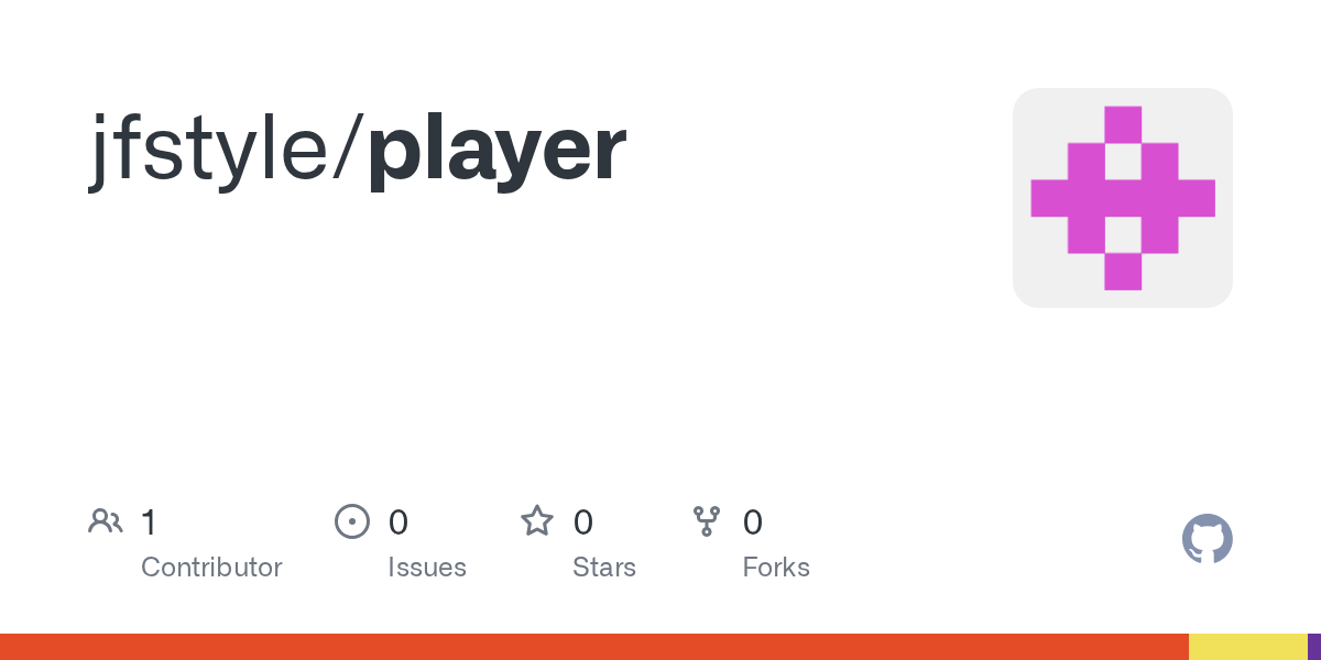 GitHub jfstyle/player