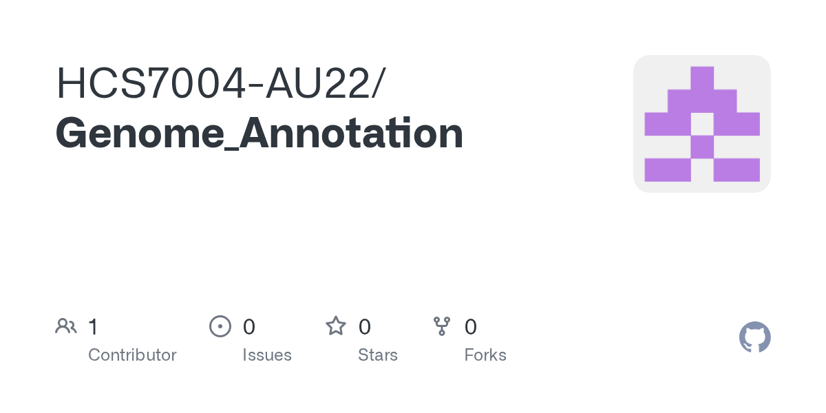 Genome_Annotation/1. Software installation.md at main · HCS7004AU22