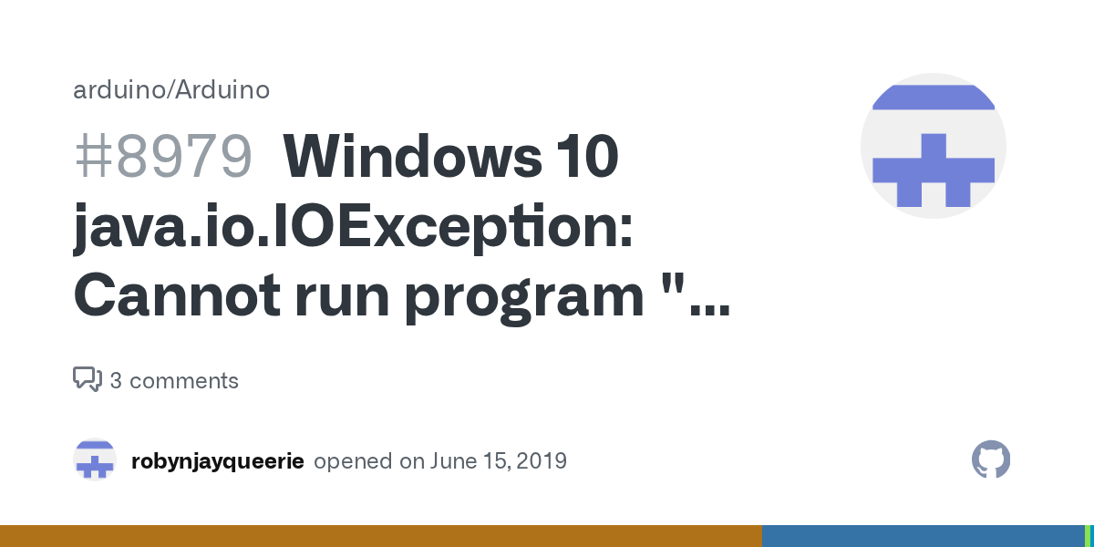 Windows 10 java.io.IOException Cannot run program "{runtime.tools.bossac1.7.0.path} · Issue