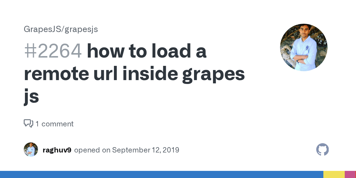 how to load a remote url inside grapes js · Issue 2264 · GrapesJS