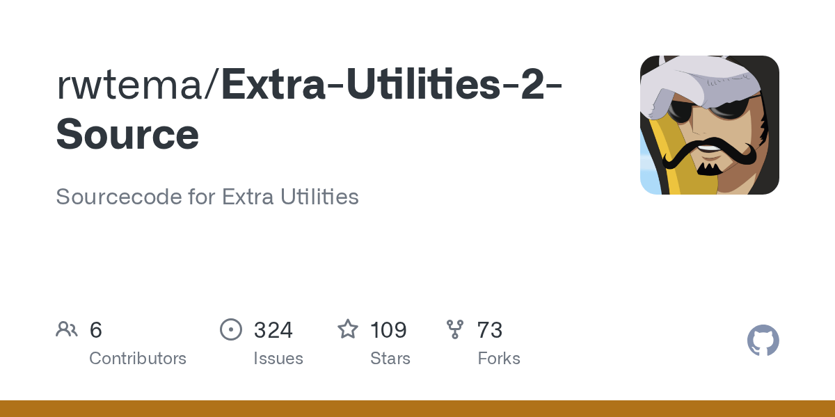 ExtraUtilities2Source/LICENSE.md at master · rwtema/ExtraUtilities