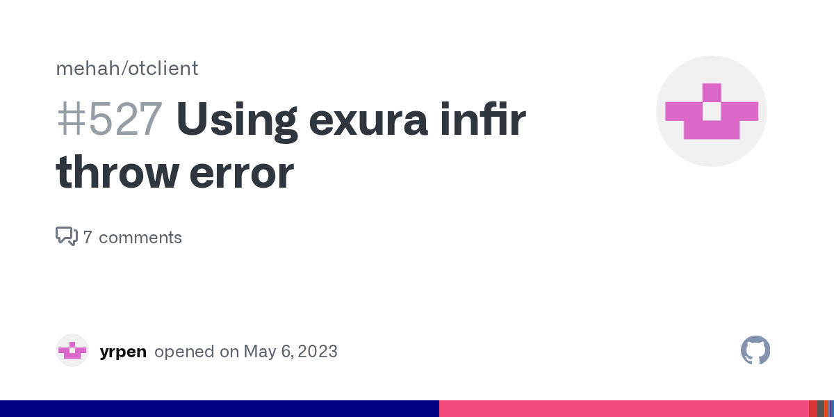 Using exura infir throw error · Issue 527 · mehah/otclient · GitHub
