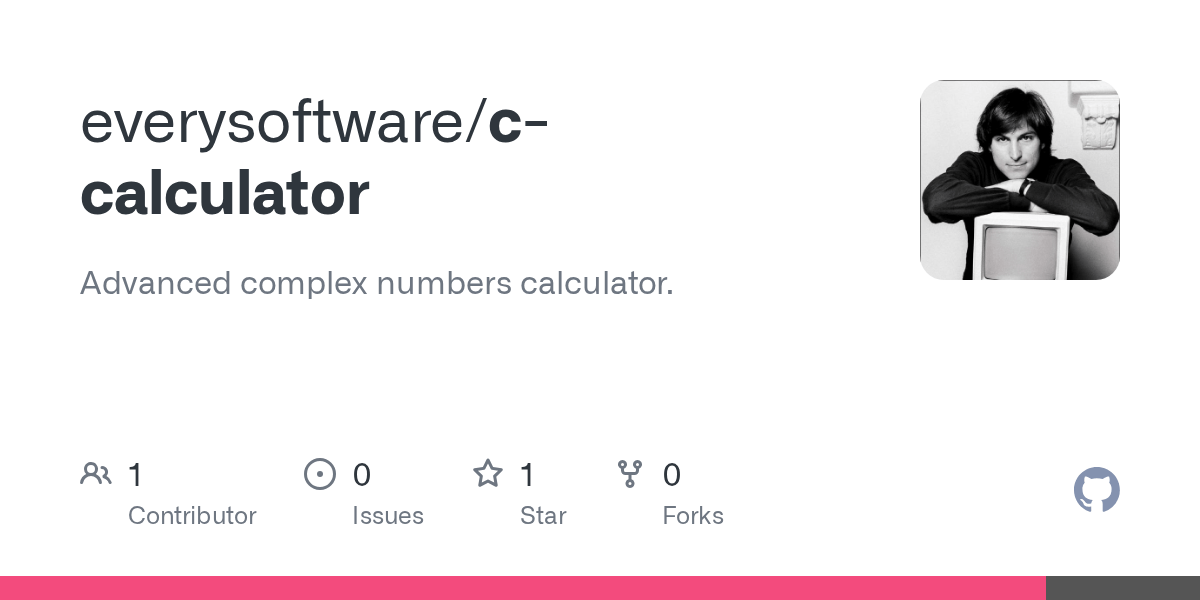 GitHub everysoftware/CCalculator A calculator that supports