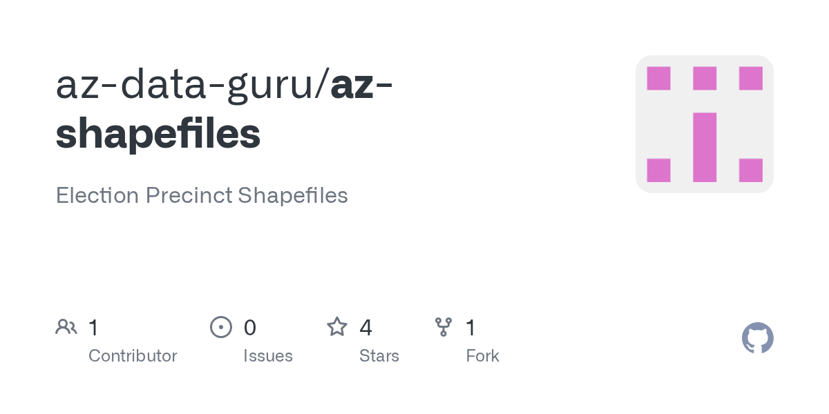 GitHub azdataguru/azshapefiles Election Precinct Shapefiles(01)