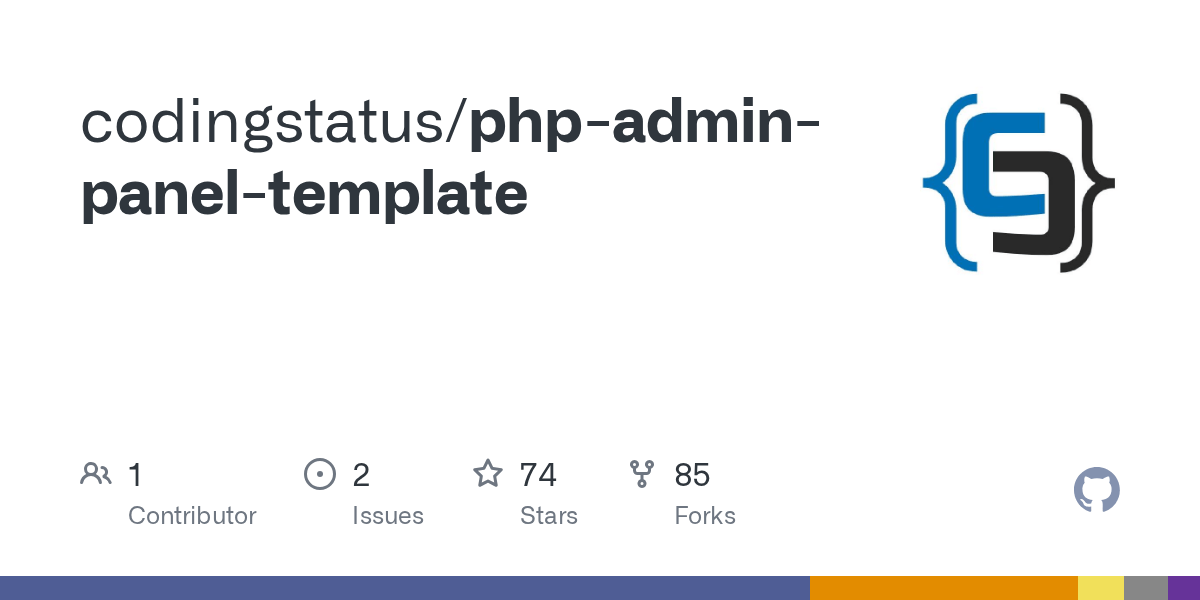 phpadminpaneltemplate/adminprofile.php at master · codingstatus/phpadminpaneltemplate