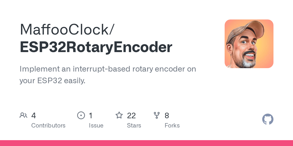 GitHub MaffooClock/ESP32RotaryEncoder Implement an interruptbased