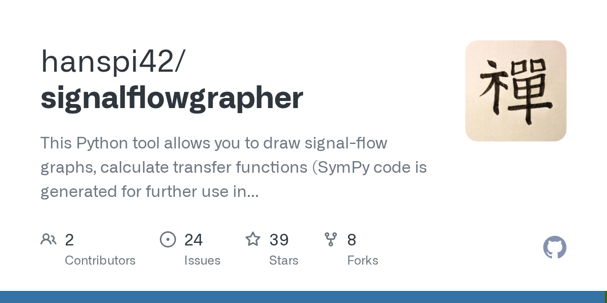 GitHub hanspi42/signalflowgrapher This Python tool allows you to