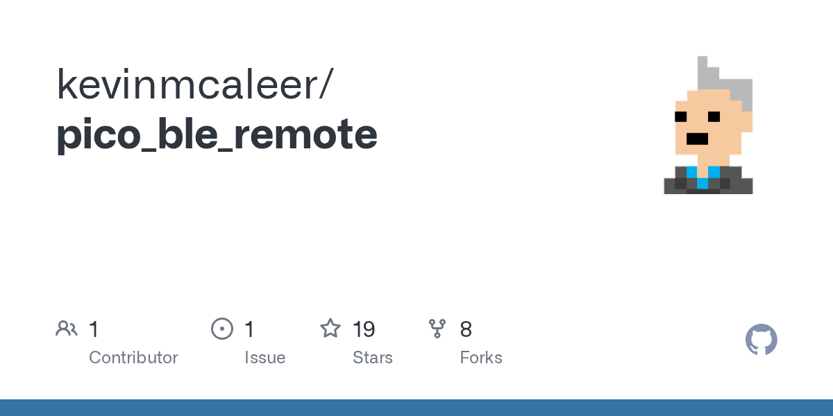 GitHub - kevinmcaleer/pico_ble_remote