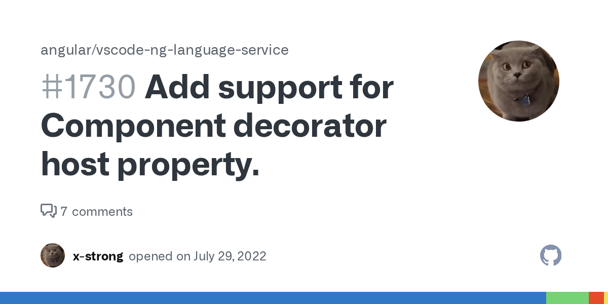 Add support for Component decorator host property. · Issue 1730 · angular/vscodenglanguage