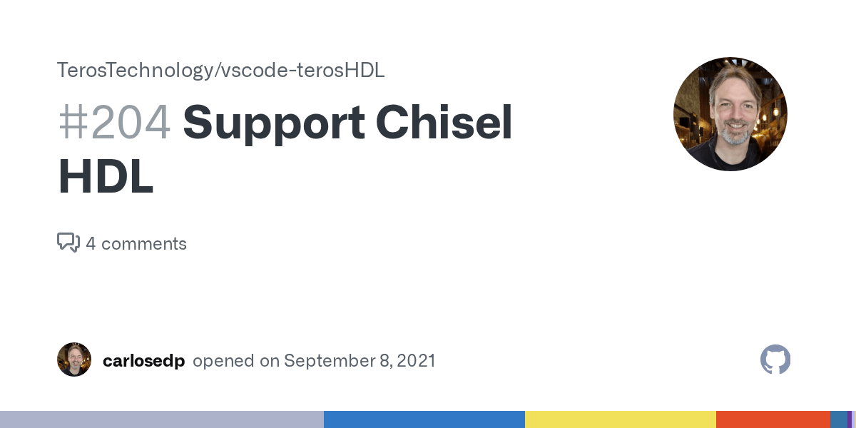 Support Chisel HDL · Issue 204 · TerosTechnology/vscodeterosHDL · GitHub