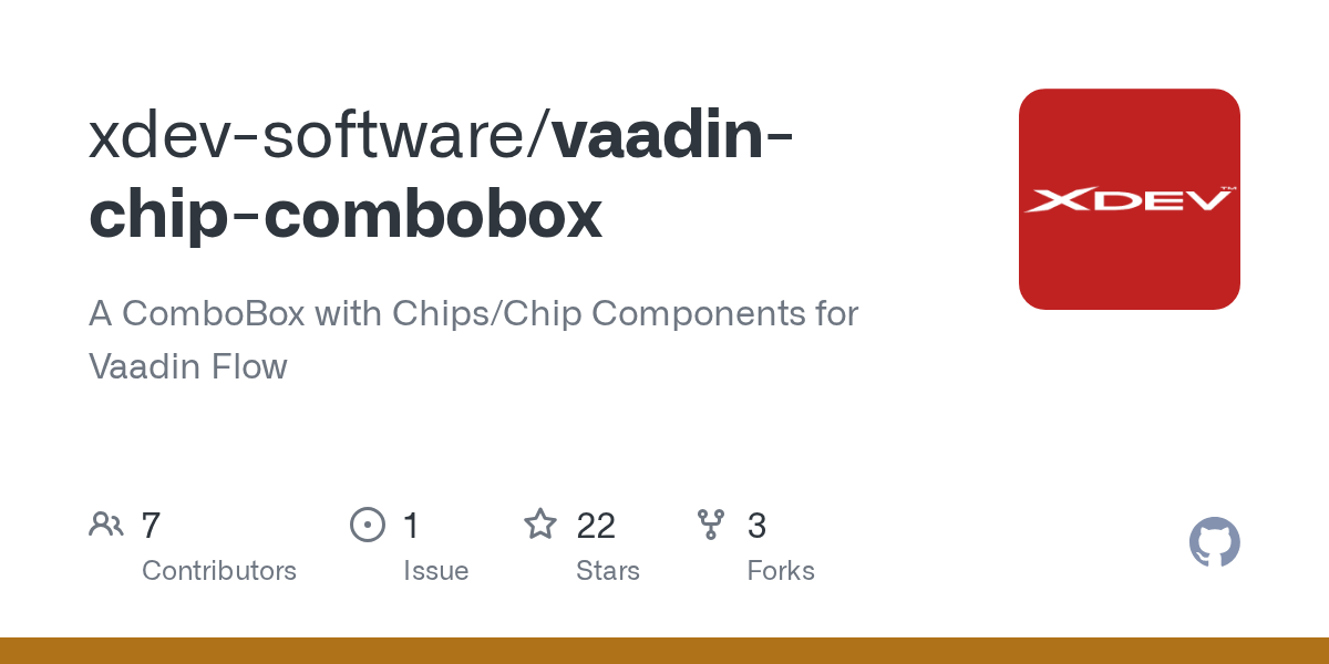 GitHub A ComboBox with Chips/Chip