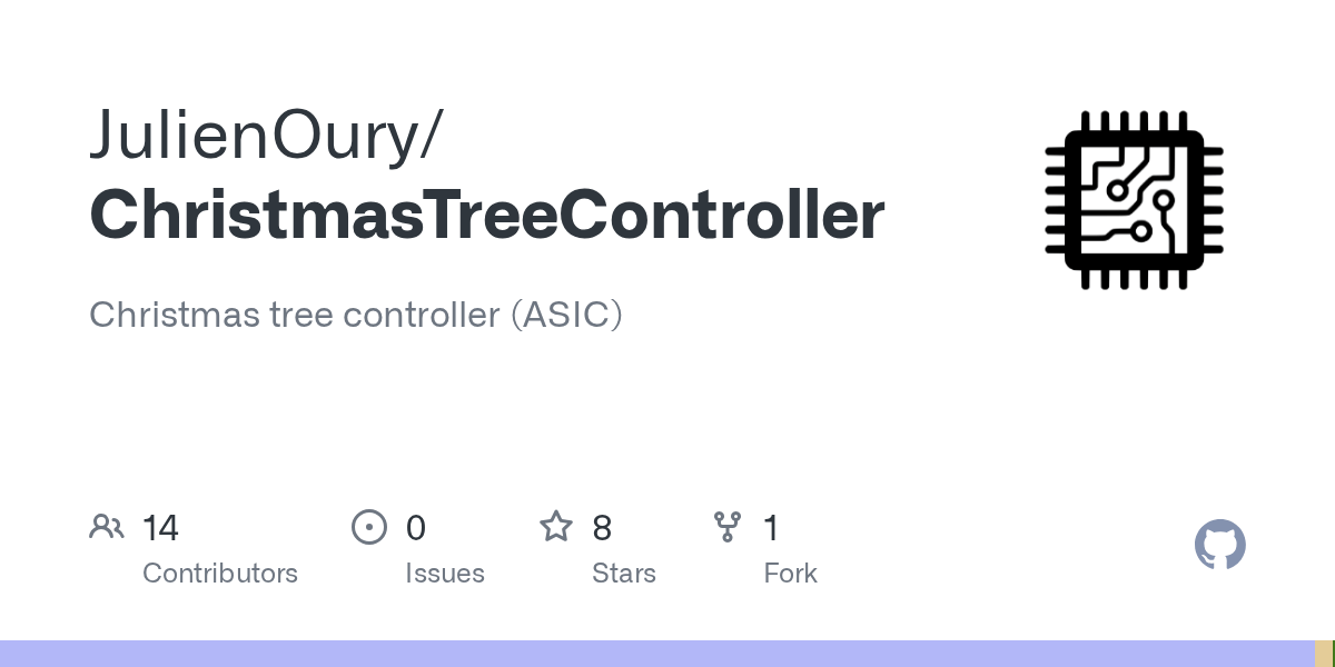 GitHub JulienOury/ChristmasTreeController Christmas tree controller