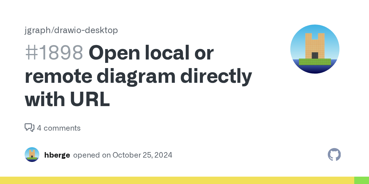 Open local or remote diagram directly with URL · Issue 1898 · jgraph