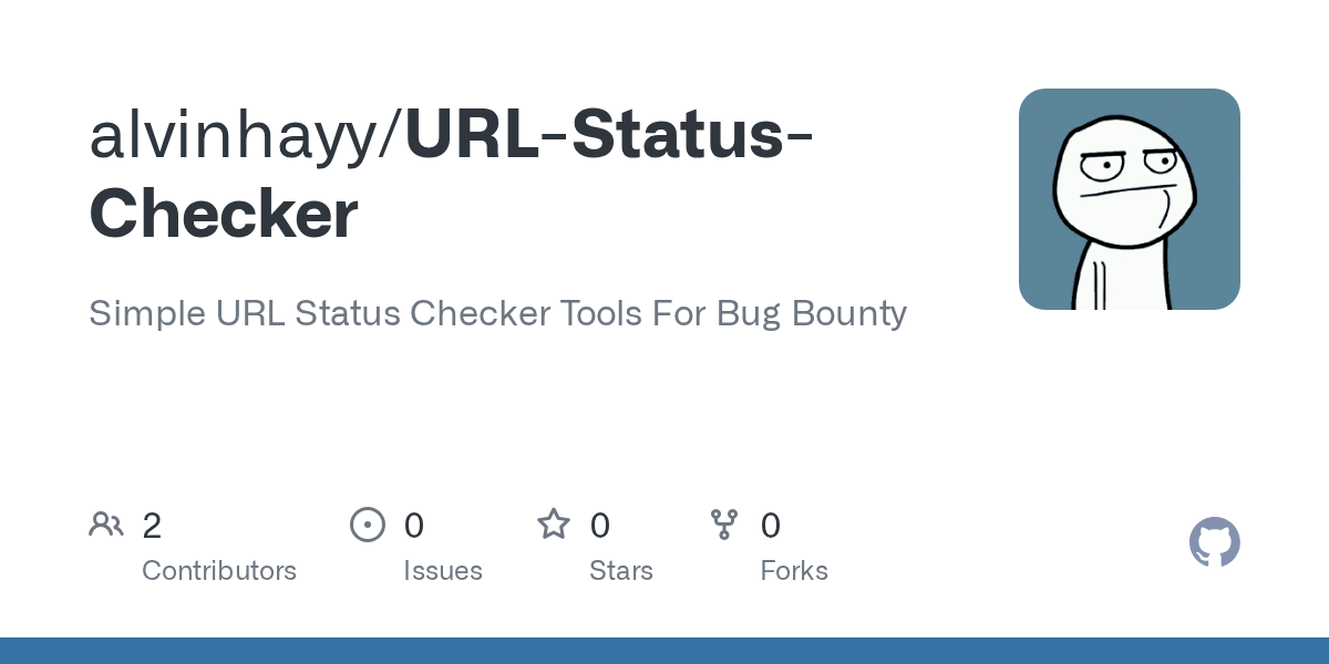 GitHub alvinhayy63/URLStatusChecker Simple URL Status Checker