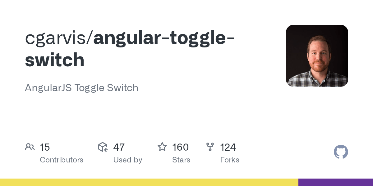 GitHub cgarvis/angulartoggleswitch AngularJS Toggle Switch