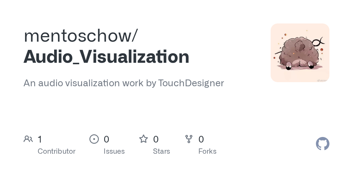 GitHub mentoschow/Audio_Visualization An audio visualization work by
